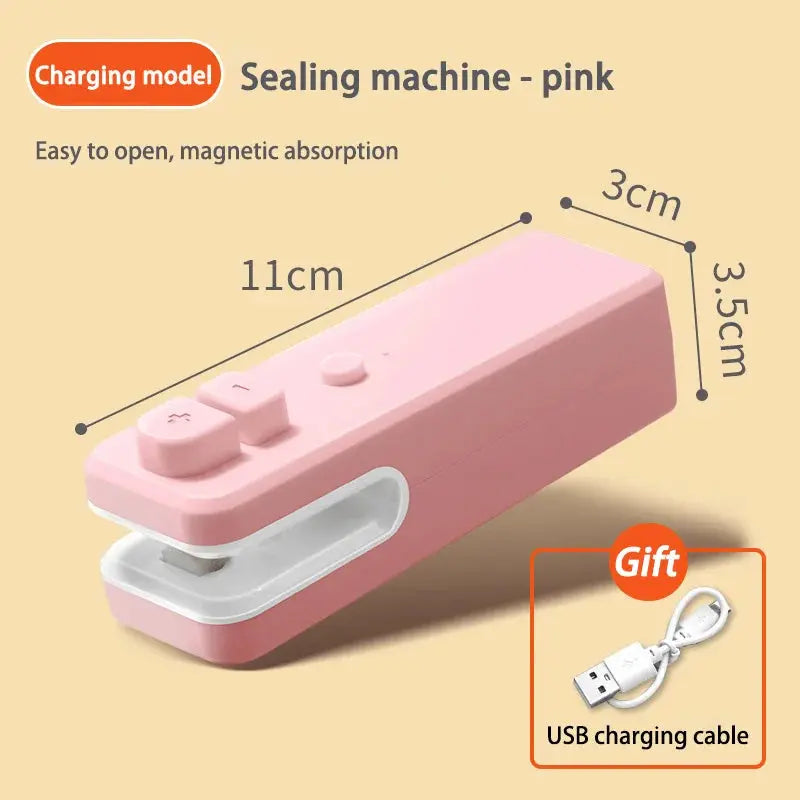 Xiaomi Food Bag Sealer Mini Portable Plastic Bags Sealing Machine Thermoplastic Bag Sealants Handheld Food Packaging Heat Sealer NNOS
