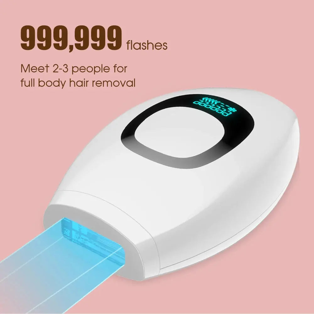 999,999 Flashes Bikinis IPL Pulses Epilator Painless Laser Hair Removal Facial Professional Depilator Devices LCD Display NNOS