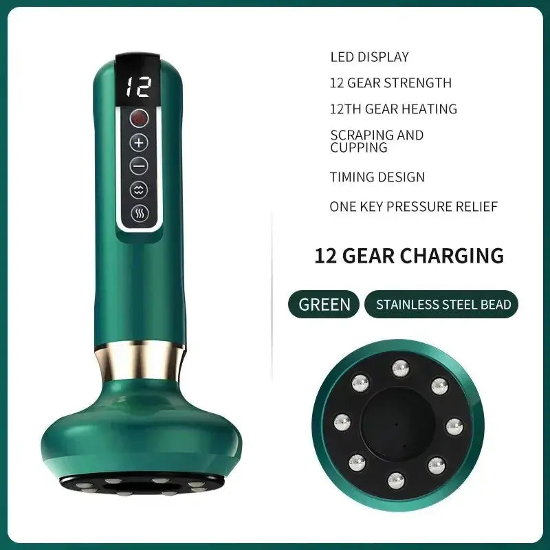 Tricolor Electric Massager: The Ultimate Solution for a Smoother, Healthier You! NNOS