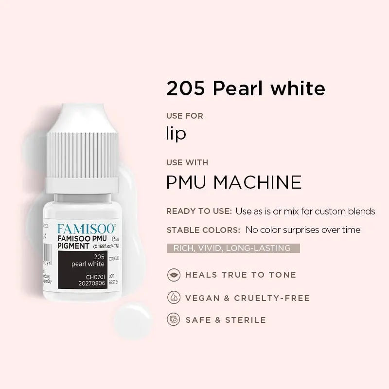 Permanent Makeup Pigments – FAMISOO 5ml PMU Lip Tattoo Ink NNOS