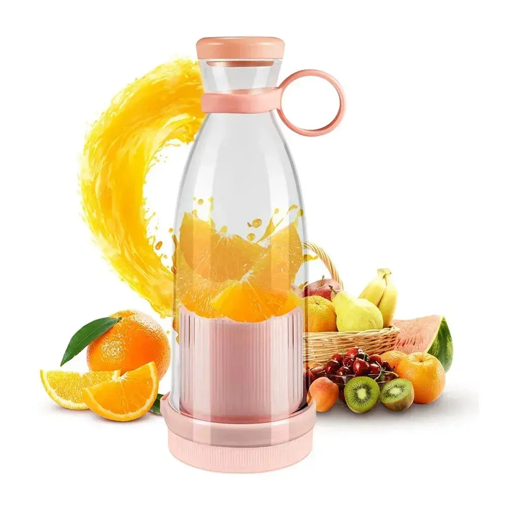 Electric Juicer Rechargeable Fresh Fruit Juicer USB Portable Juice Cup Handheld Smoothie Machine Mini Juice Blender Kitchen NNOS