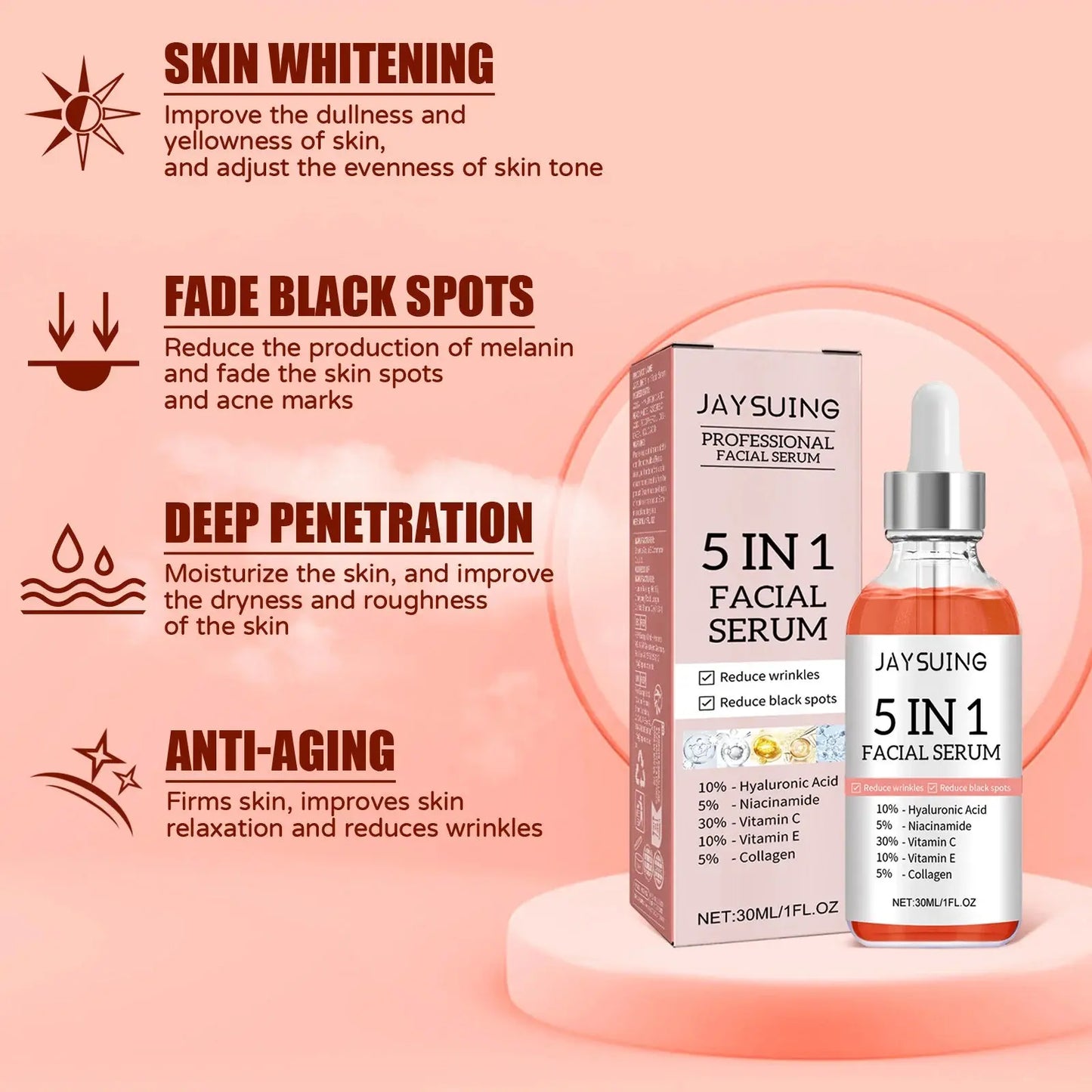 5 In 1 UNPARALLELED BEAUTY: REVITALIZE & REJUVENATE YOUR SKIN IN ONE STEP NNOS