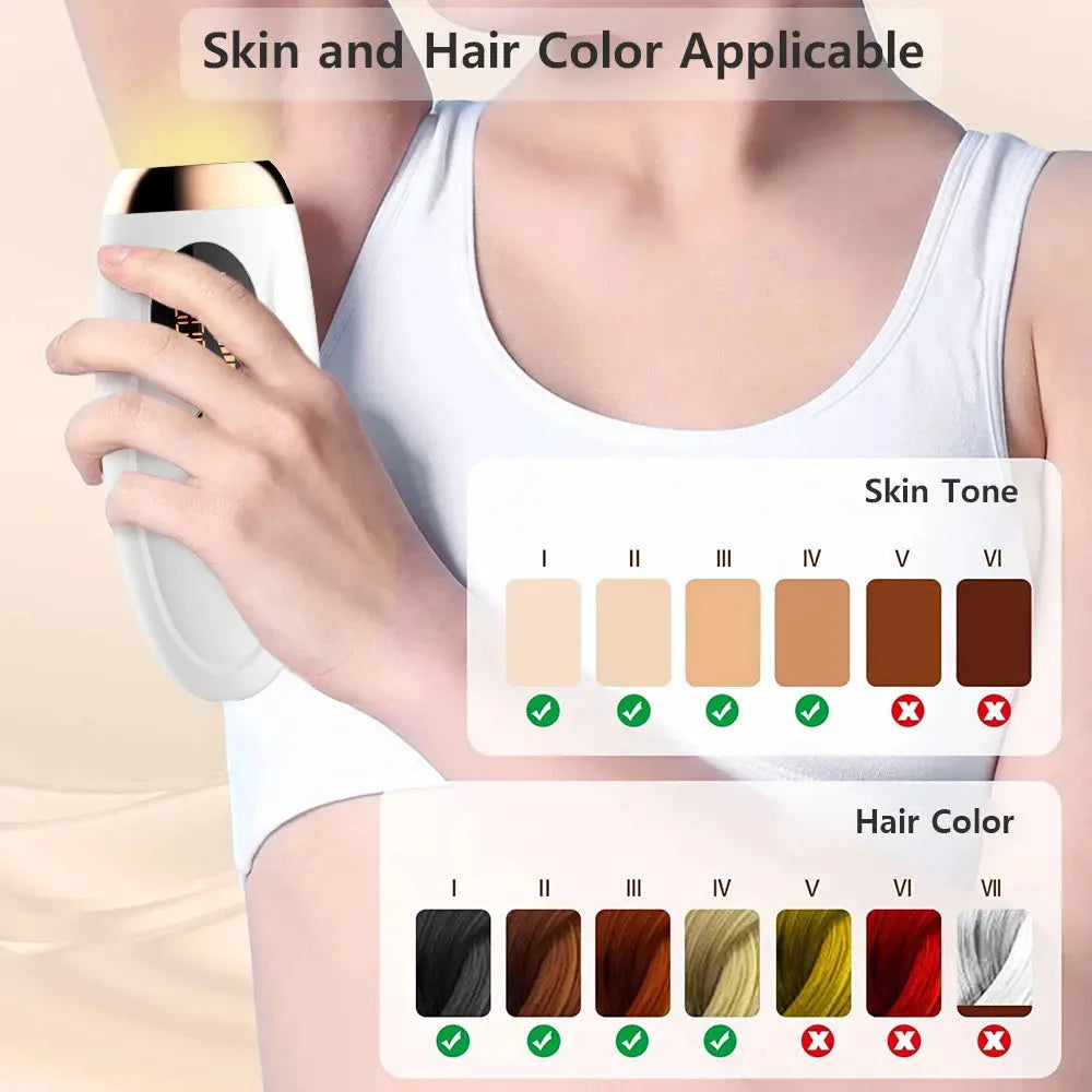 Laser Epilator IPL Hair Removal For Women Body Bikini Facial 990000 Flashes Permanant Painless IPL Hair Remover Laser Epilator NNOS