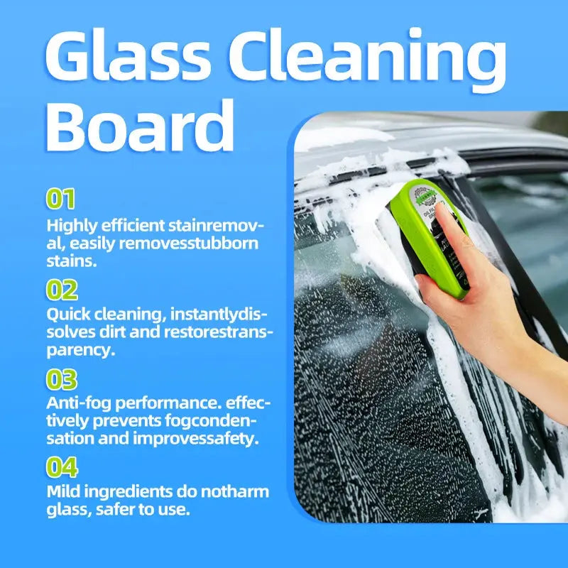 Car Glass Oil Film Cleaner – Anti-Rain, Clear Vision, 1,2,3 Set Universal Wipes NNOS