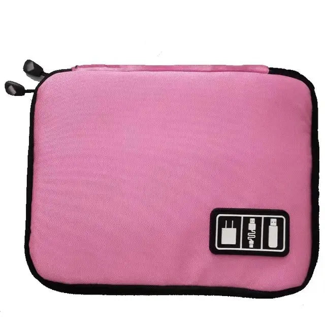 Electronics Organizer Travel Case – Cable & Tech Accessories Storage Bag NNOS