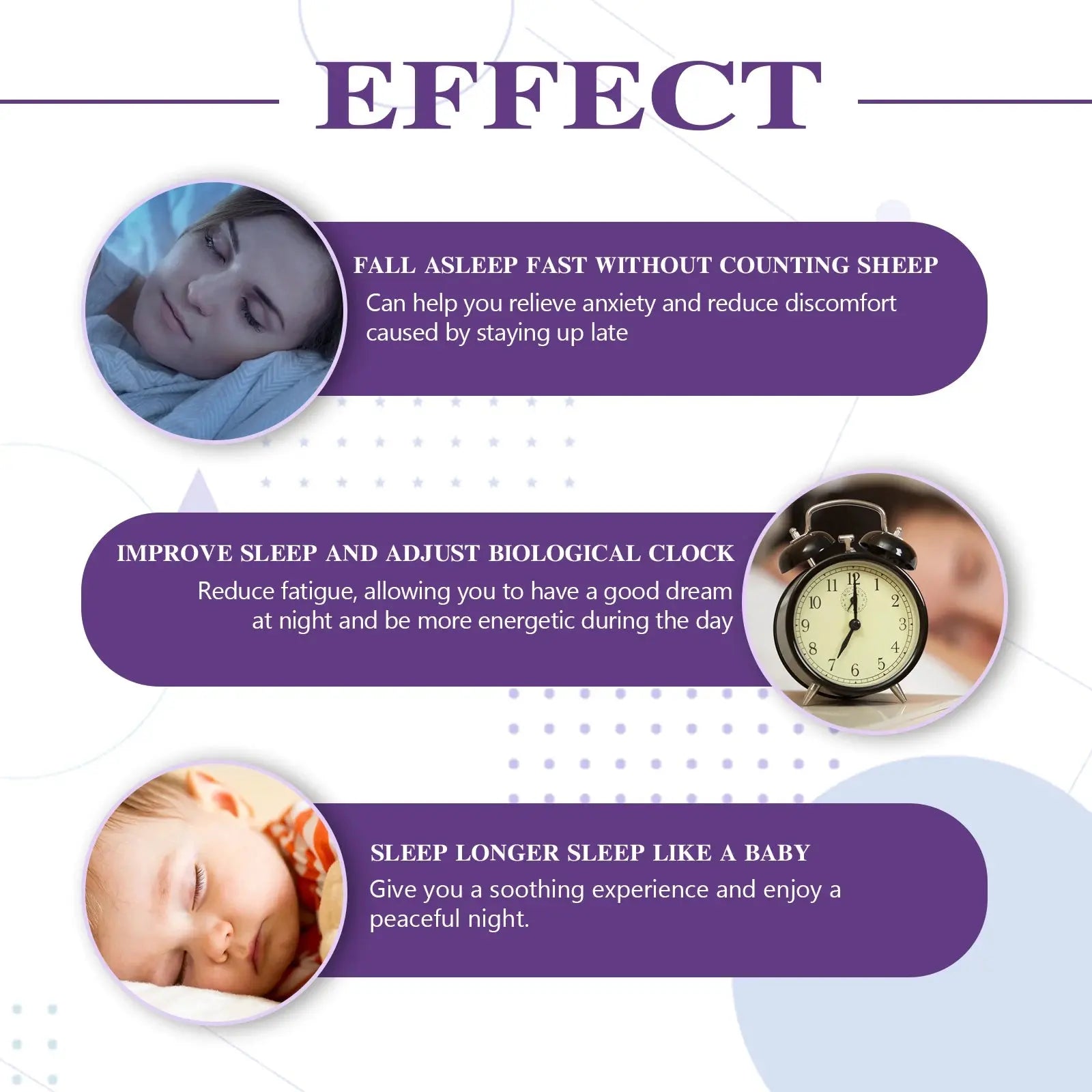 Lavender Sleep Patches – Natural Aid to Relieve Stress, Anxiety & Insomnia NNOS