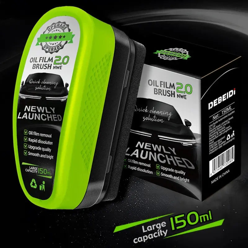 Car Glass Oil Film Cleaner – Anti-Rain, Clear Vision, 1,2,3 Set Universal Wipes NNOS