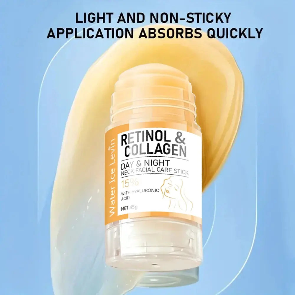 Retinol and Collagen Facial Neck Cream, Lifting Neck, Firming and Moisturizing Skin, Powerful Moisturizing Neck and Facial Skin, Brightening Neck Texture NNOS