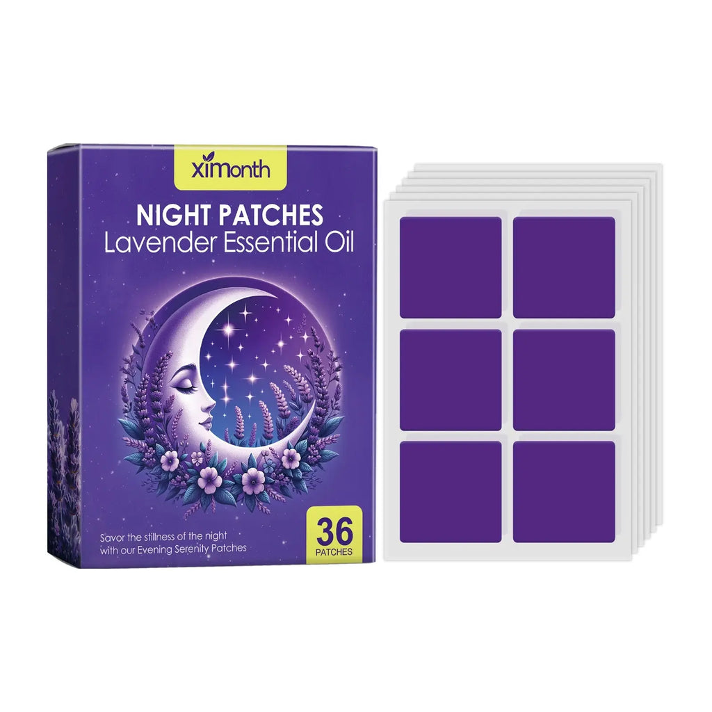 Lavender Sleep Patches – Natural Aid to Relieve Stress, Anxiety & Insomnia NNOS