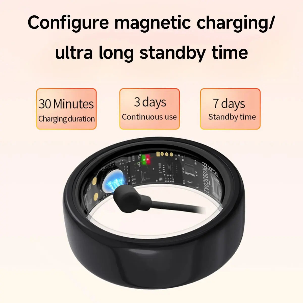 2025 New Smart Ring Blood Pressure Sleep Health Monitoring Multi-sport Modes smartring IP68 Waterproof Remote Care For Men Women NNOS