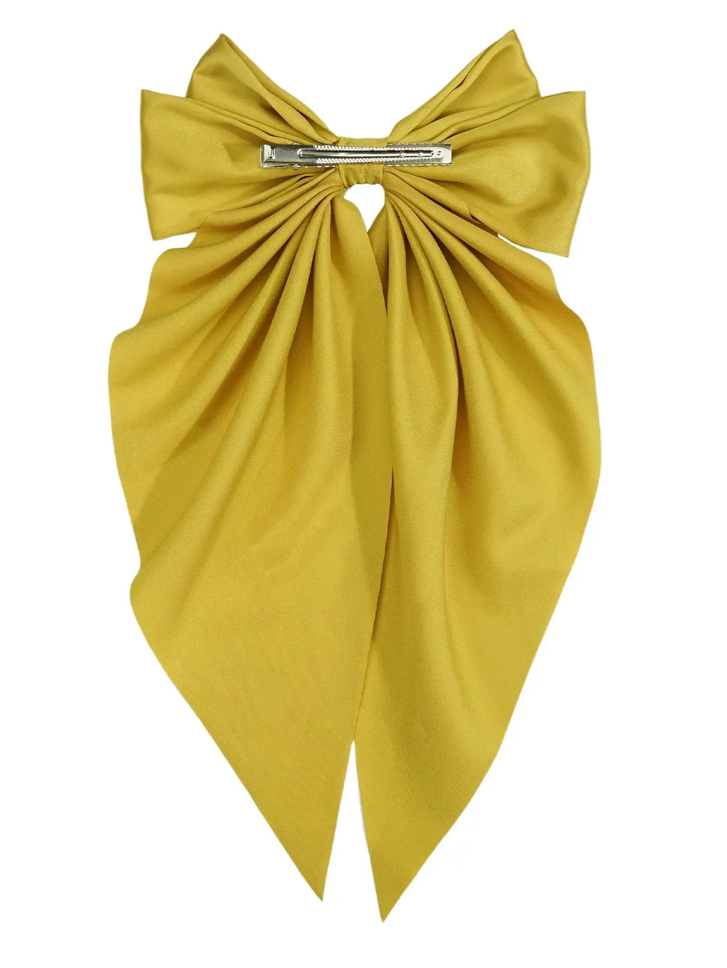 Elevate Your Look with Our Gorgeous Satin Bow Hair Clip - Perfect for Chic Ponytails! 🌟💖 #HairGoals #Fashionista