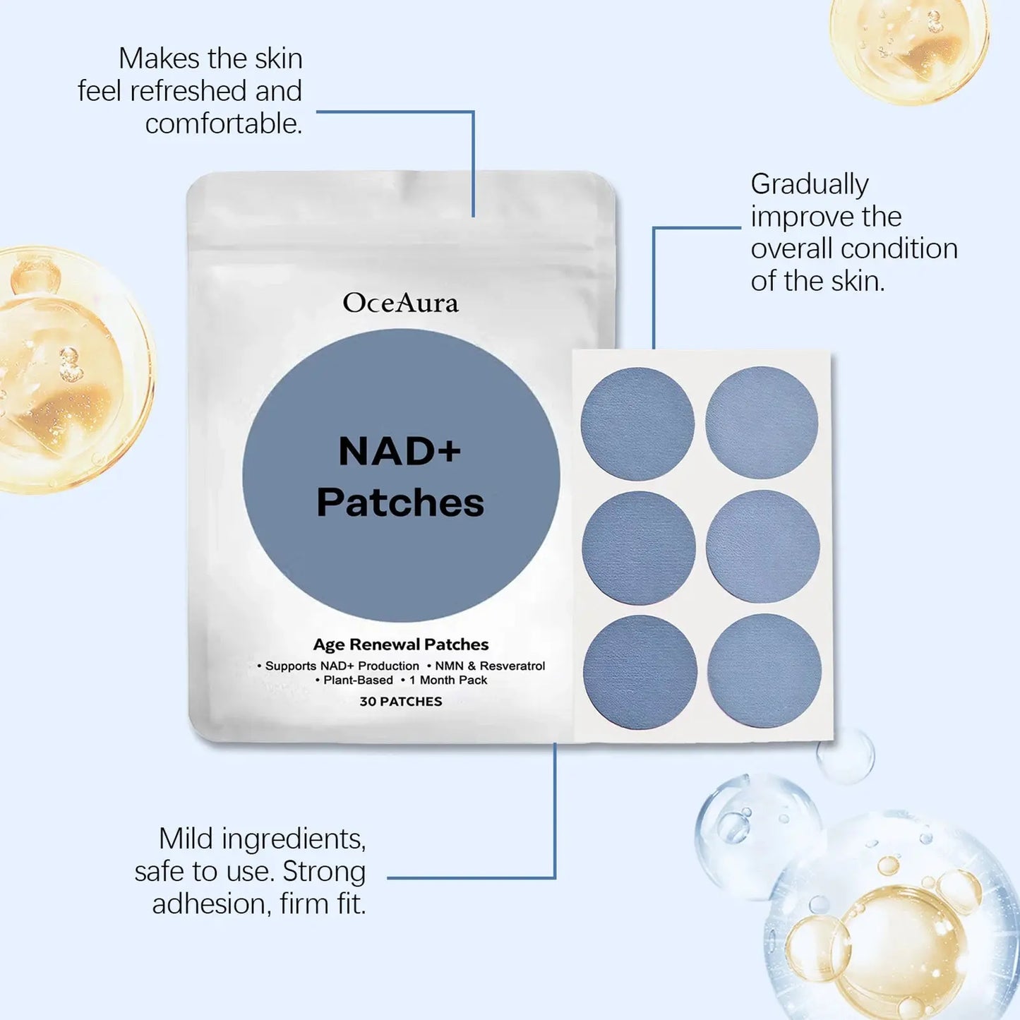 Women Body Care Patches 30Pcs – Gentle Nourishing Skin Care for Daily Use NNOS