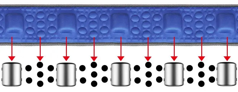 Intelligent Vibration Massage Belt Waist Massager Hot Compress Moxibustion Lazy Body Fat Remover NNOS