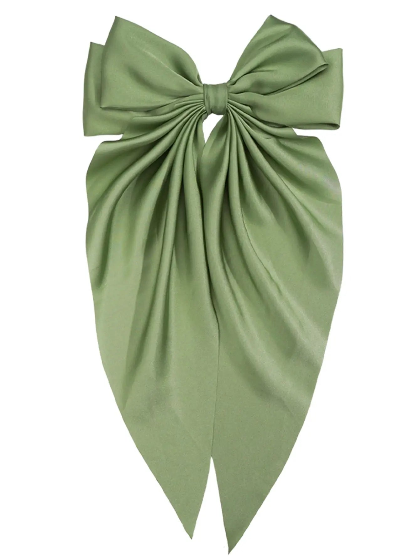 Elevate Your Look with Our Gorgeous Satin Bow Hair Clip - Perfect for Chic Ponytails! 🌟💖 #HairGoals #Fashionista