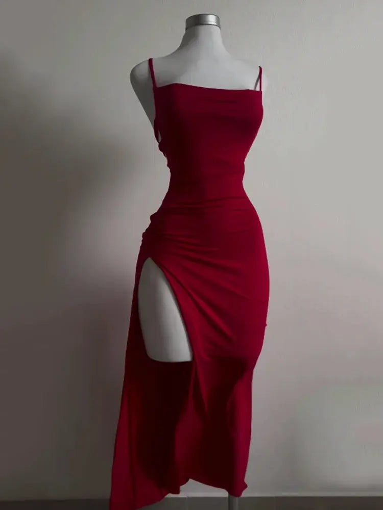 Summer Halter Bodycon Dress – Sexy Spice Girl Style Bag Hip Party Outfit NNOS