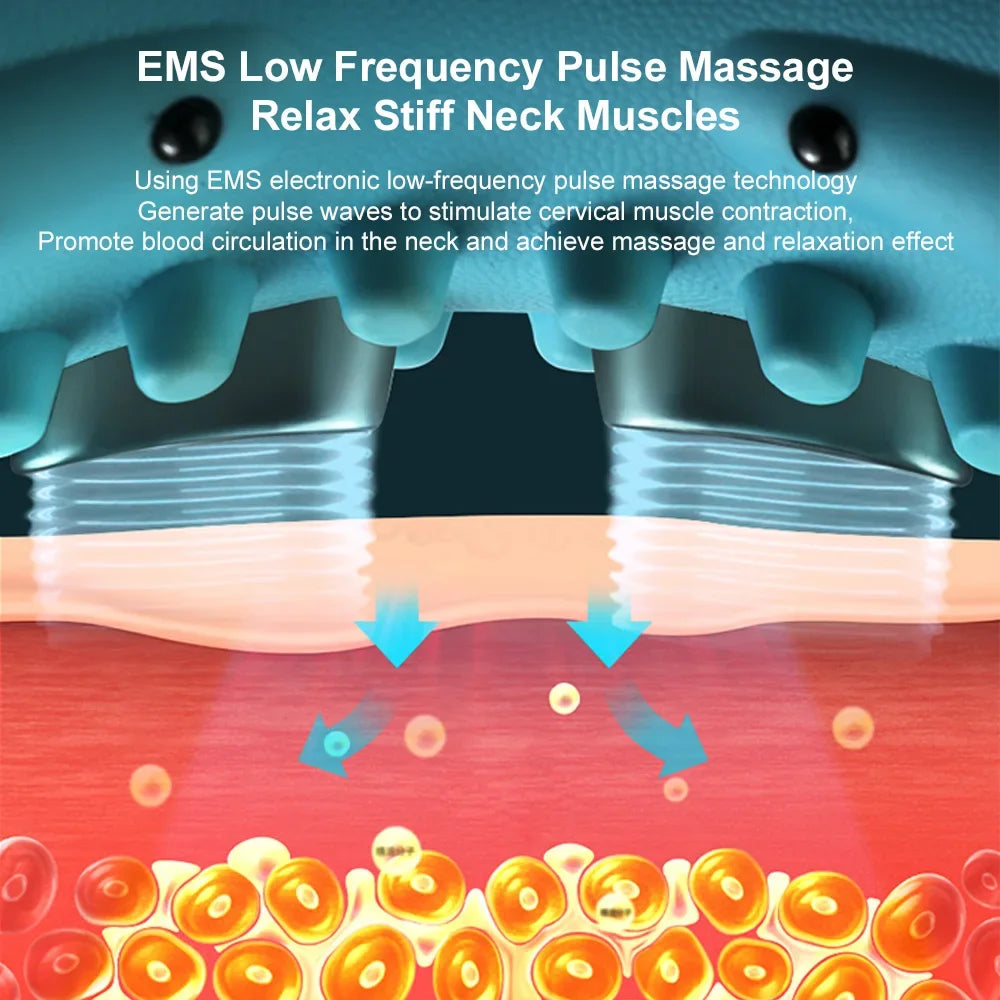 Electric Neck Stretcher | EMS Cervical Traction & Massage Device | NNOS NNOS