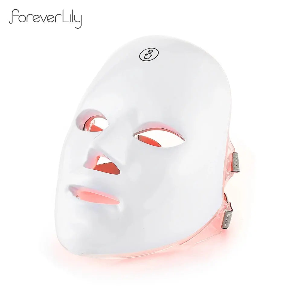 LED Beauty Mask 7 Colors – Anti-Aging Red Light Skin Care Therapy NNOS