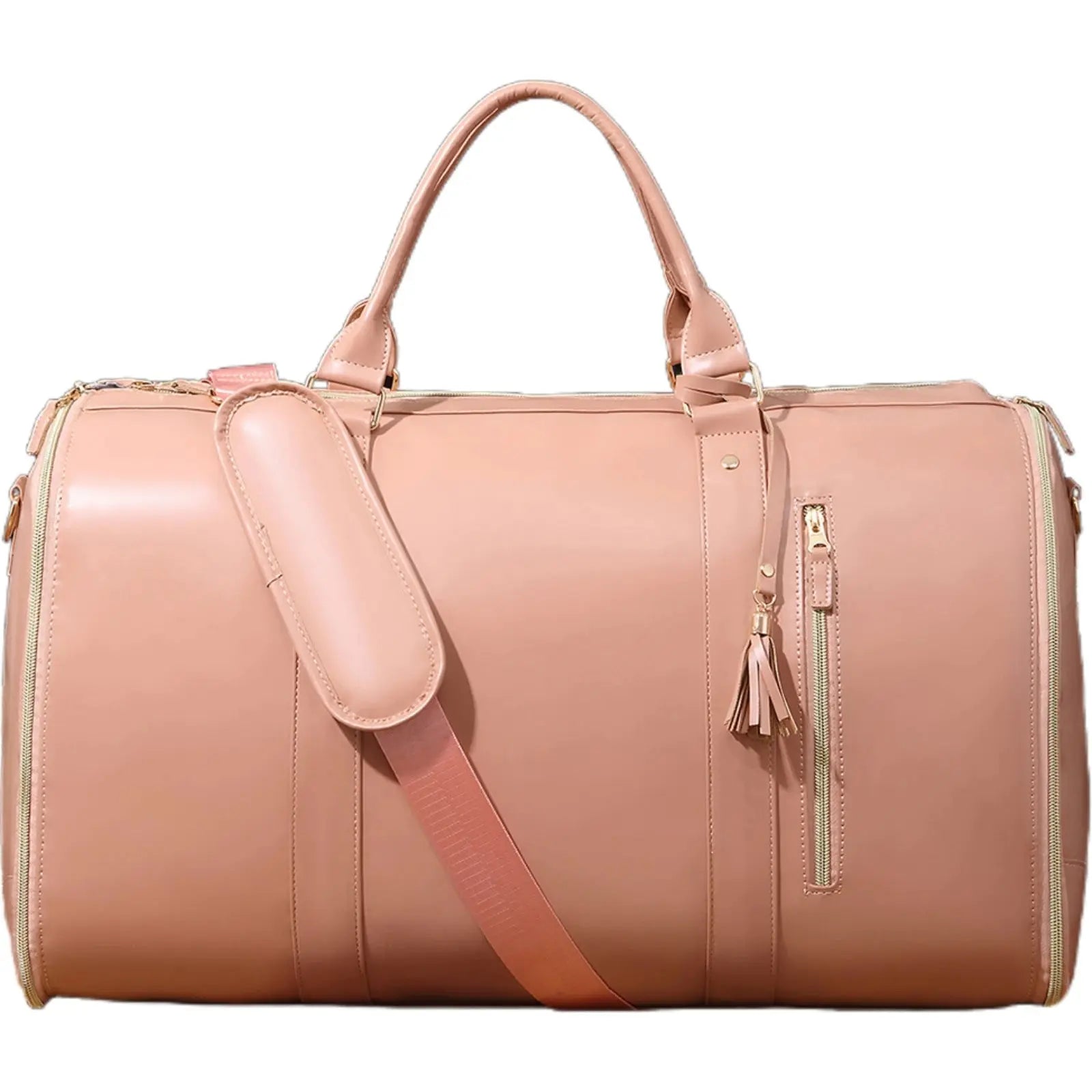 Luggage Handbag – Stylish PU Leather Travel Duffel for Women NNOS