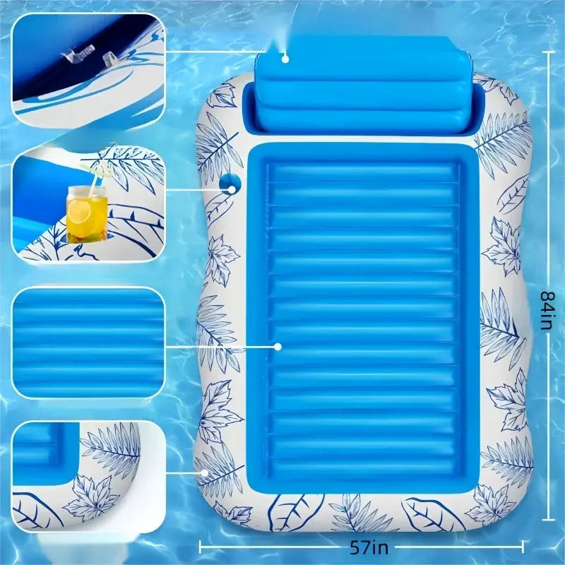 Israeli Double Inflatable Pool Float – Relax in Style | NNOS NNOS