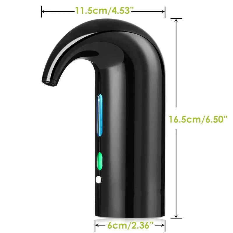One-Touch Electric Wine Aerator & Dispenser – USB Rechargeable Instant Wine Pourer & Decanter NNOS