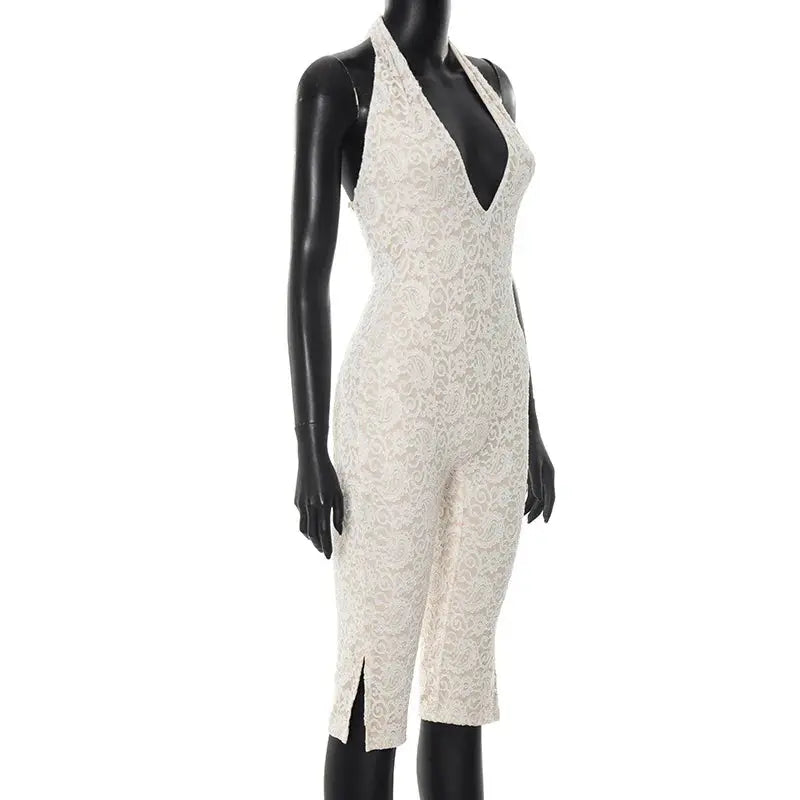 Avrilyaan Lace Bodycon Jumpsuit 2025 NNOS