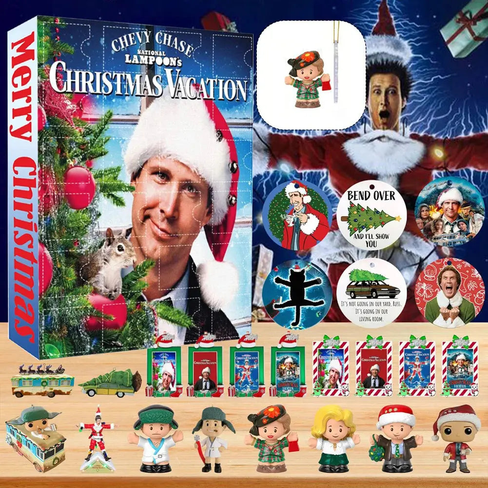 Christmas Advent Calendar 2024 Movie Special Edition Set 24 Day Christmas Advent Calendar 24 Days Xmas Countdown Calendar NNOS