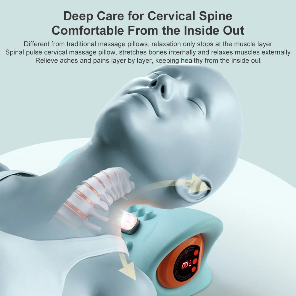 Electric Neck Stretcher | EMS Cervical Traction & Massage Device | NNOS NNOS