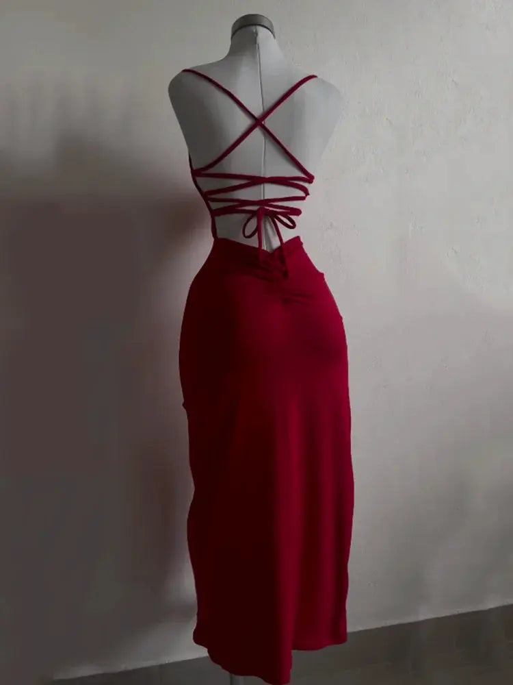 Summer Halter Bodycon Dress – Sexy Spice Girl Style Bag Hip Party Outfit NNOS