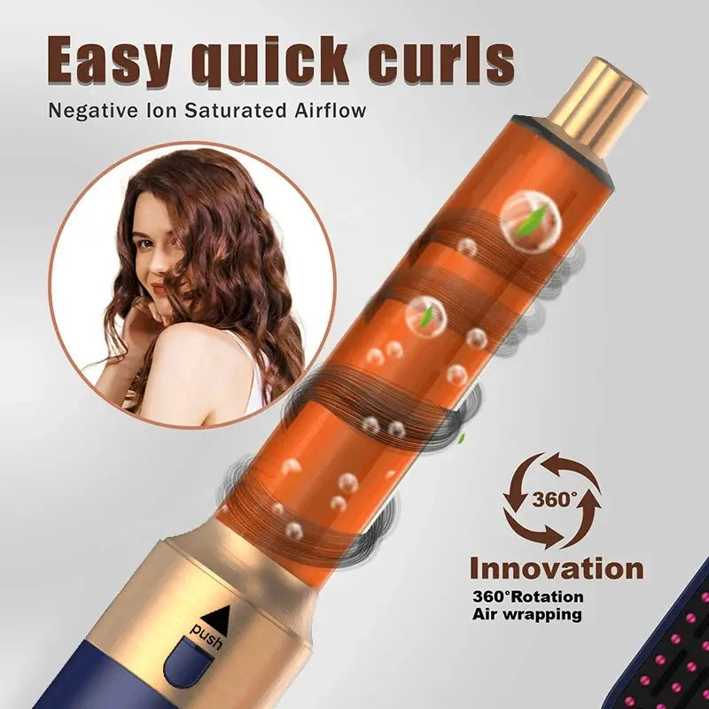 For Dyson Airwrap 5 in 1 Hair Dryer Hot Comb Set Professional Curling Iron Hair Straightener Styling Tool Hair Dryer Household NNOS