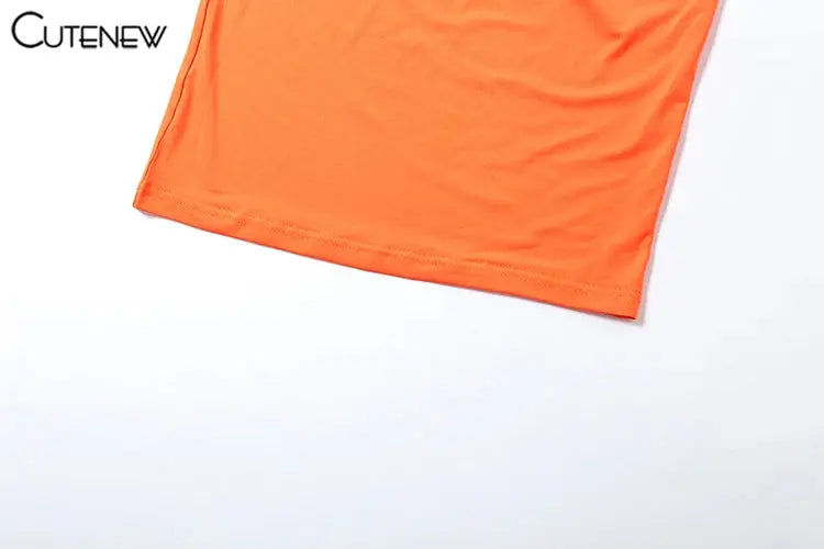 CuteNew Women’s 2-Piece Set – Pleated Crop Cami & Shirred High-Waist Maxi Skirt NNOS