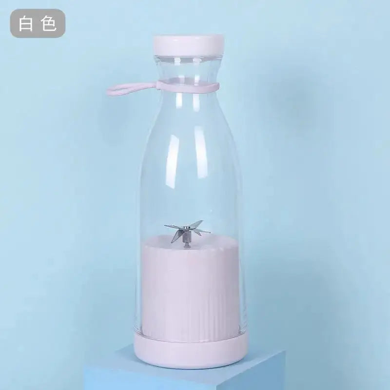 Portable Rechargeable Mini Electric Juicer Cup with 6 USB Power Supply for Home Juice Coke Cup NNOS