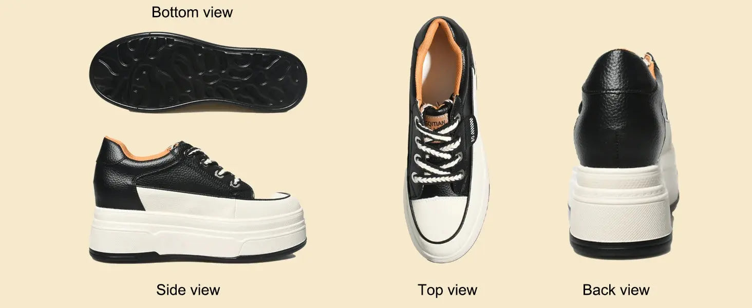 Fujin 9cm Cow Suede Genuine Leather Women Vulcanized Shoes Platform Wedge Skate Boarding High Brand Heels Casual Summer Shoes NNOS