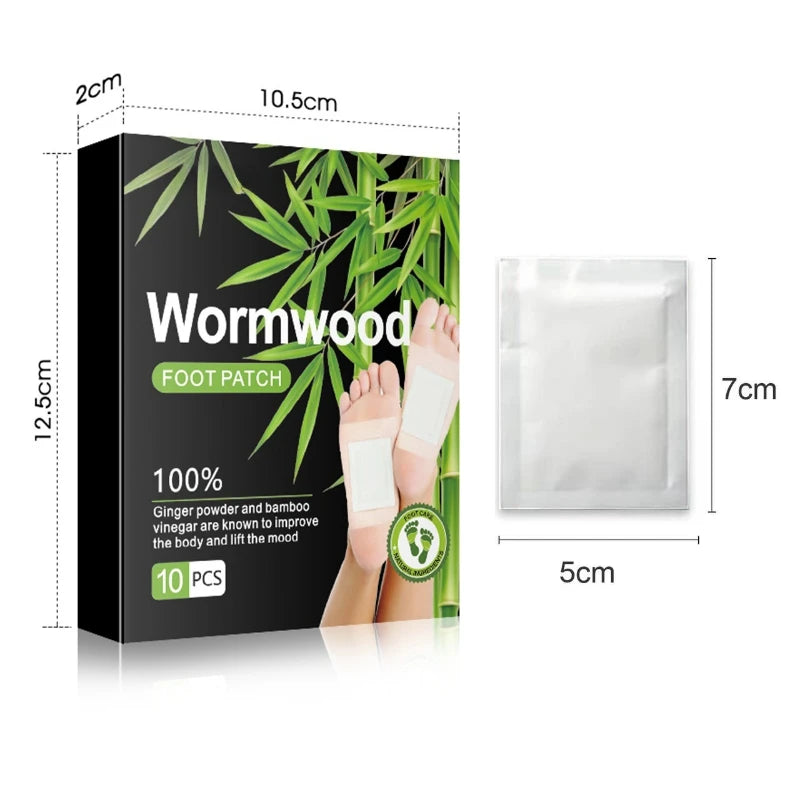 10PCS Detoxification Foot Patchs | Relieve Stress+Deep Cleaning Foots Pads Daily Maintenance To Promote Relaxation After Bathing