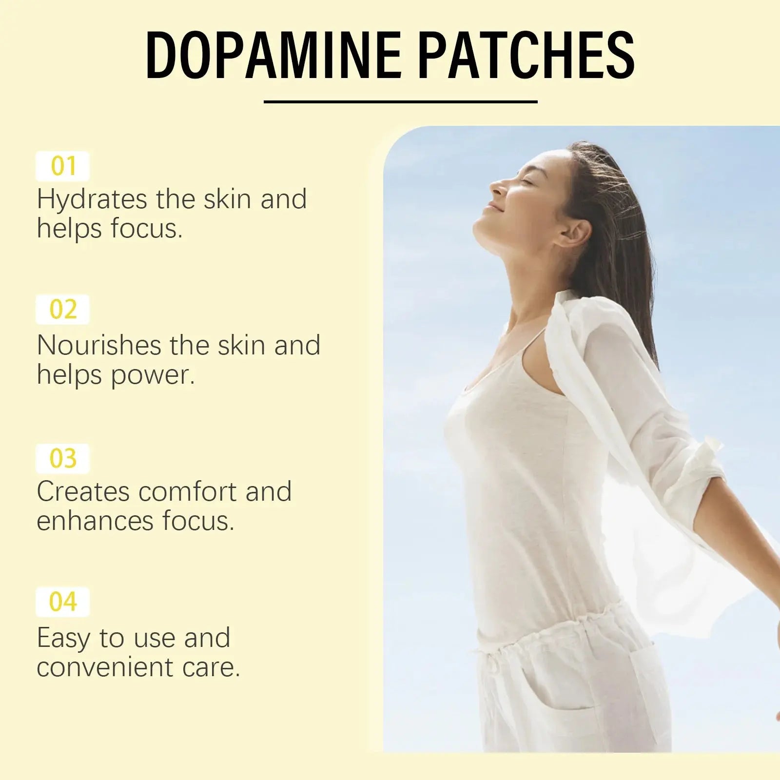Body Care Patches – Daily Hydration & Nourishment for Arms and Shoulders NNOS