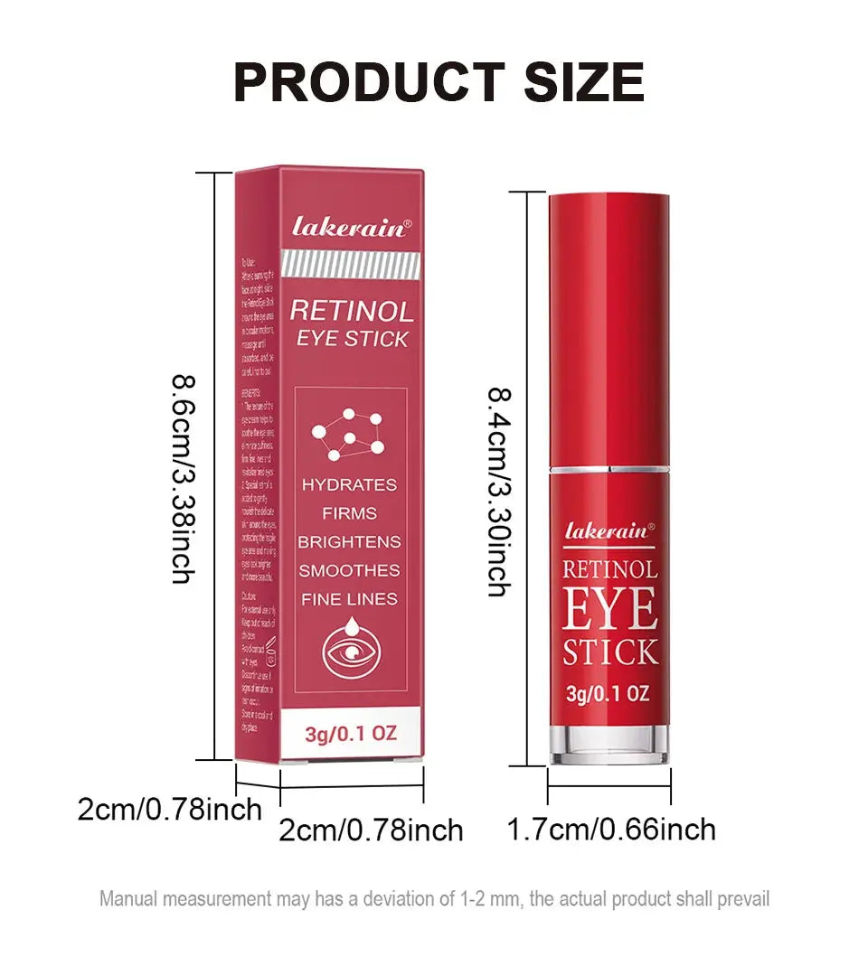 Retinol Eye Cream Lightening Dark Circles Firming Skin Instant Eye Repair Serum Stick for women Women Eyes Care NNOS