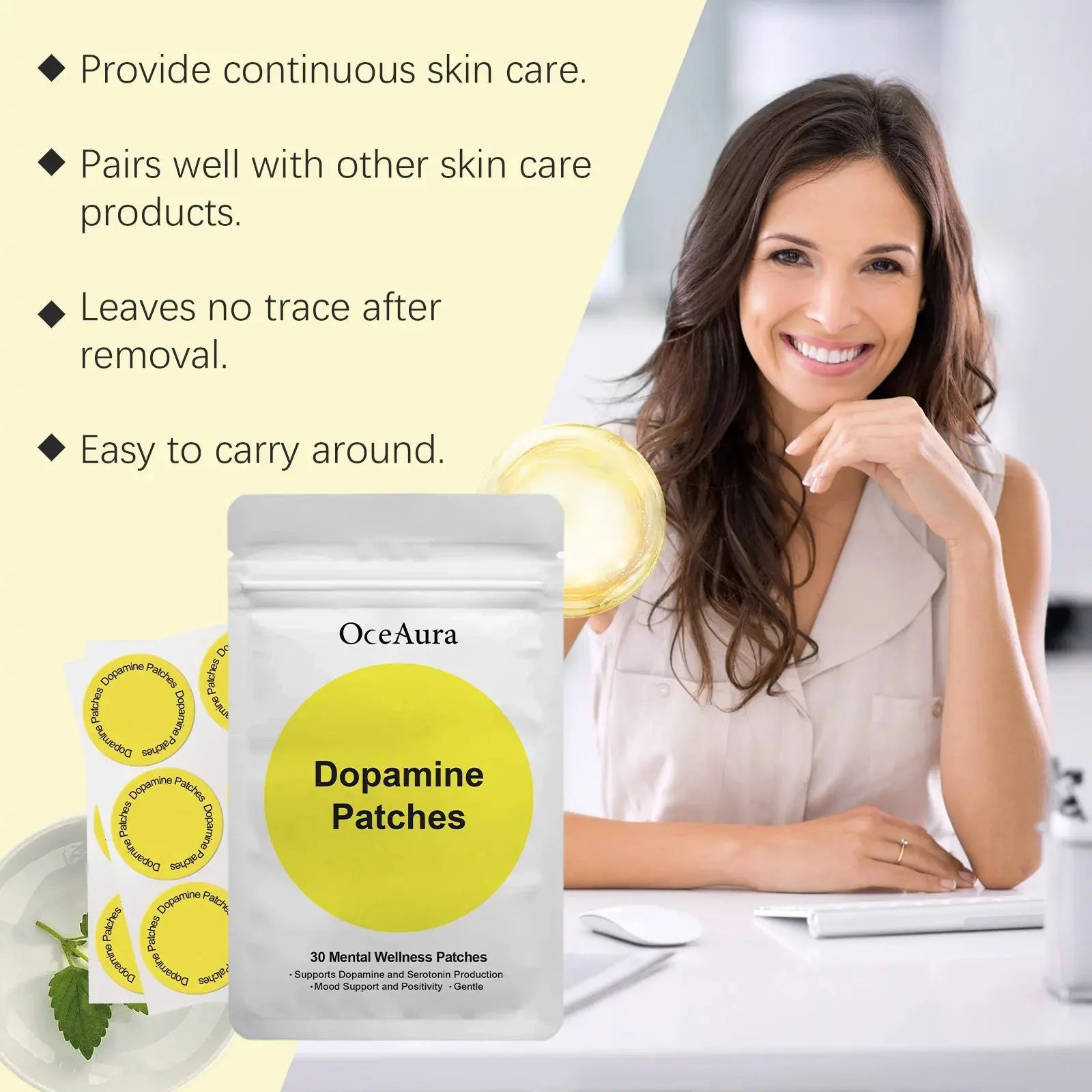 Body Care Patches – Daily Hydration & Nourishment for Arms and Shoulders NNOS