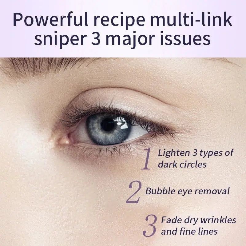 O'CHEAL Anti Wrinkle Anti Dark Circle Eye Cream Roller Massager Moisturizing Eye Bags Anti Aging Hyaluronic Acid Eye Skin Care NNOS