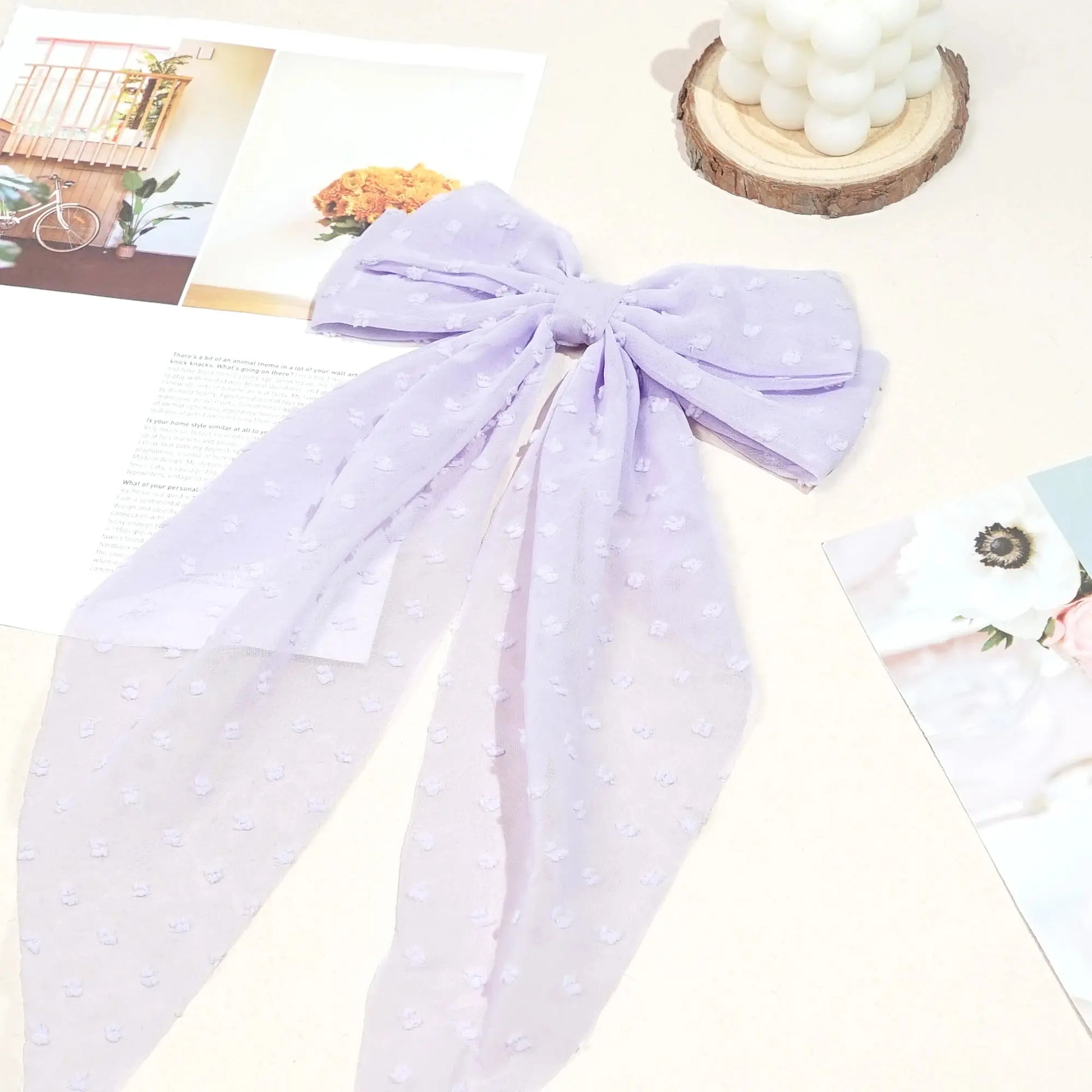 Elevate Your Look with Our Gorgeous Satin Bow Hair Clip - Perfect for Chic Ponytails! 🌟💖 #HairGoals #Fashionista