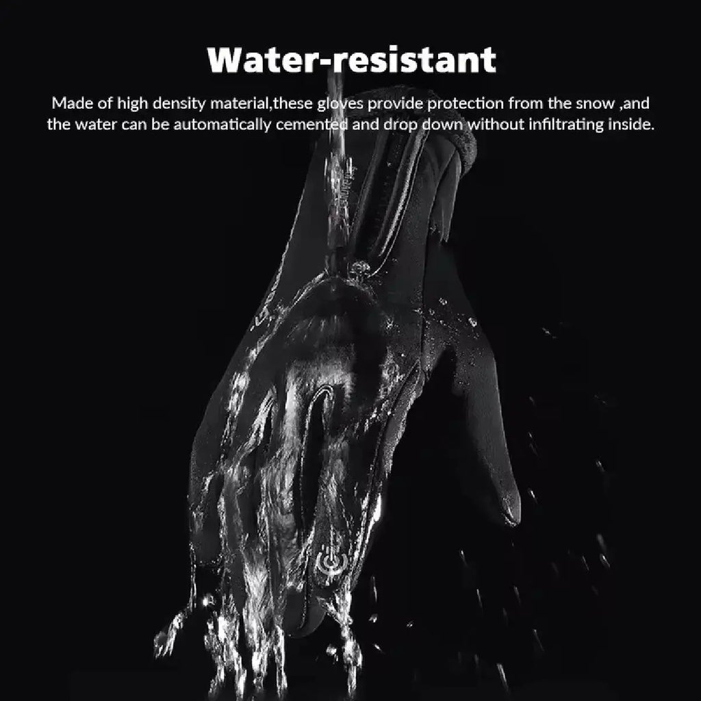 Waterproof Winter Gloves – Warm Thermal Touch Screen Ski & Running Gloves NNOS