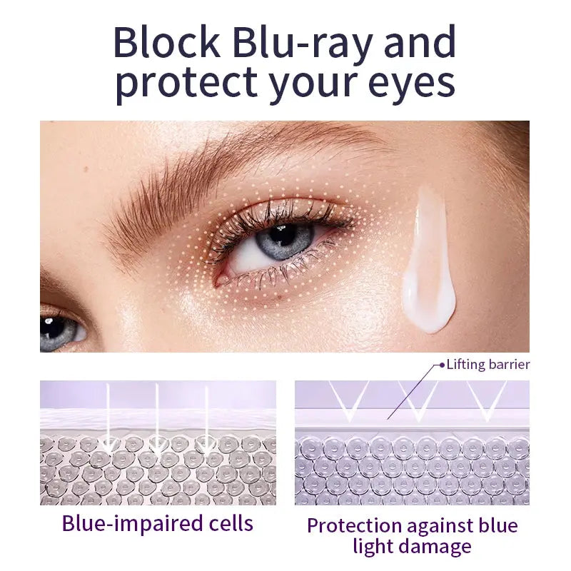 O'CHEAL Anti Wrinkle Anti Dark Circle Eye Cream Roller Massager Moisturizing Eye Bags Anti Aging Hyaluronic Acid Eye Skin Care NNOS