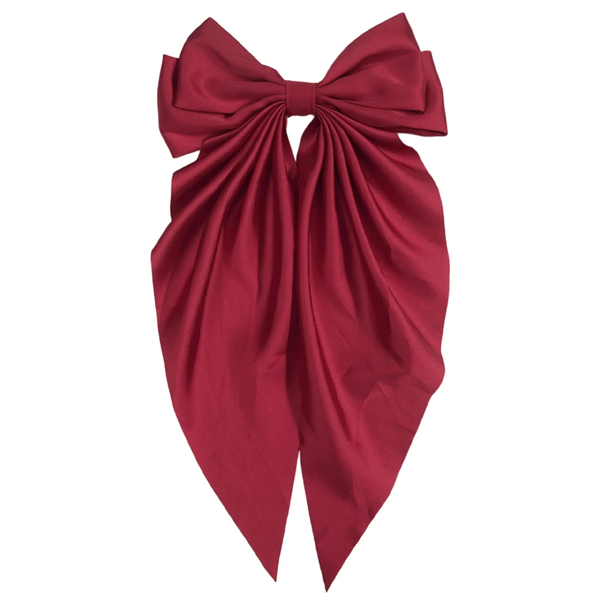 Elevate Your Look with Our Gorgeous Satin Bow Hair Clip - Perfect for Chic Ponytails! 🌟💖 #HairGoals #Fashionista