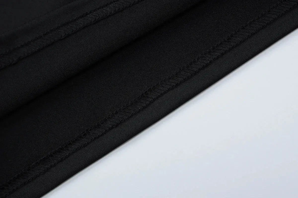 Dulzura Sexy 2-Piece Skirt Set – Off-Shoulder Ruched Crop Top & Slit Maxi Skirt NNOS