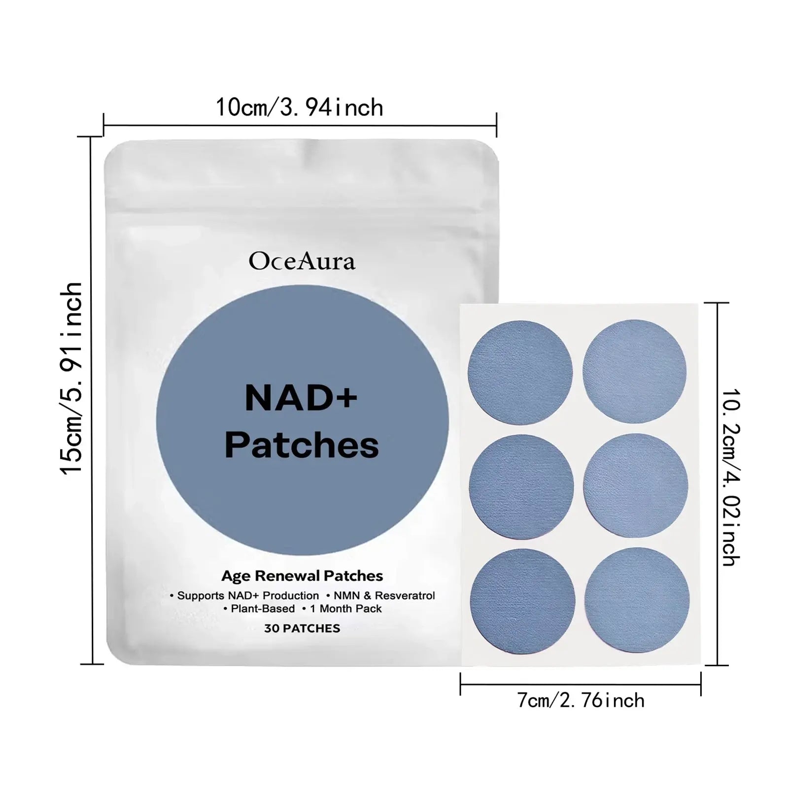 Women Body Care Patches 30Pcs – Gentle Nourishing Skin Care for Daily Use NNOS