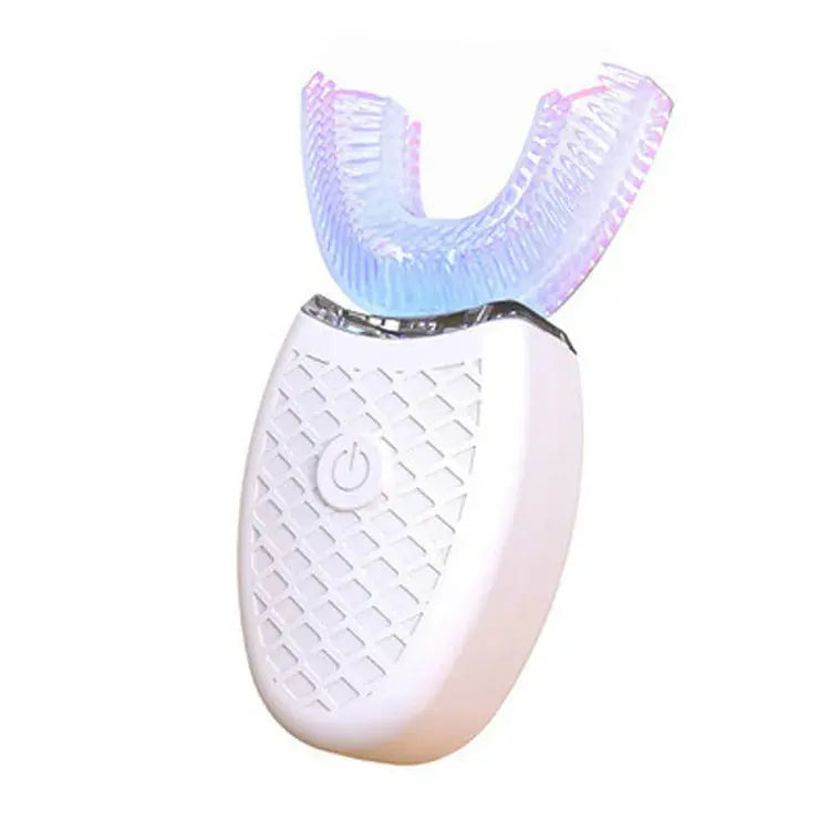 U-Shaped Electric Toothbrush 360° Cleaning Silicone Brush USB Rechargeable NNOS