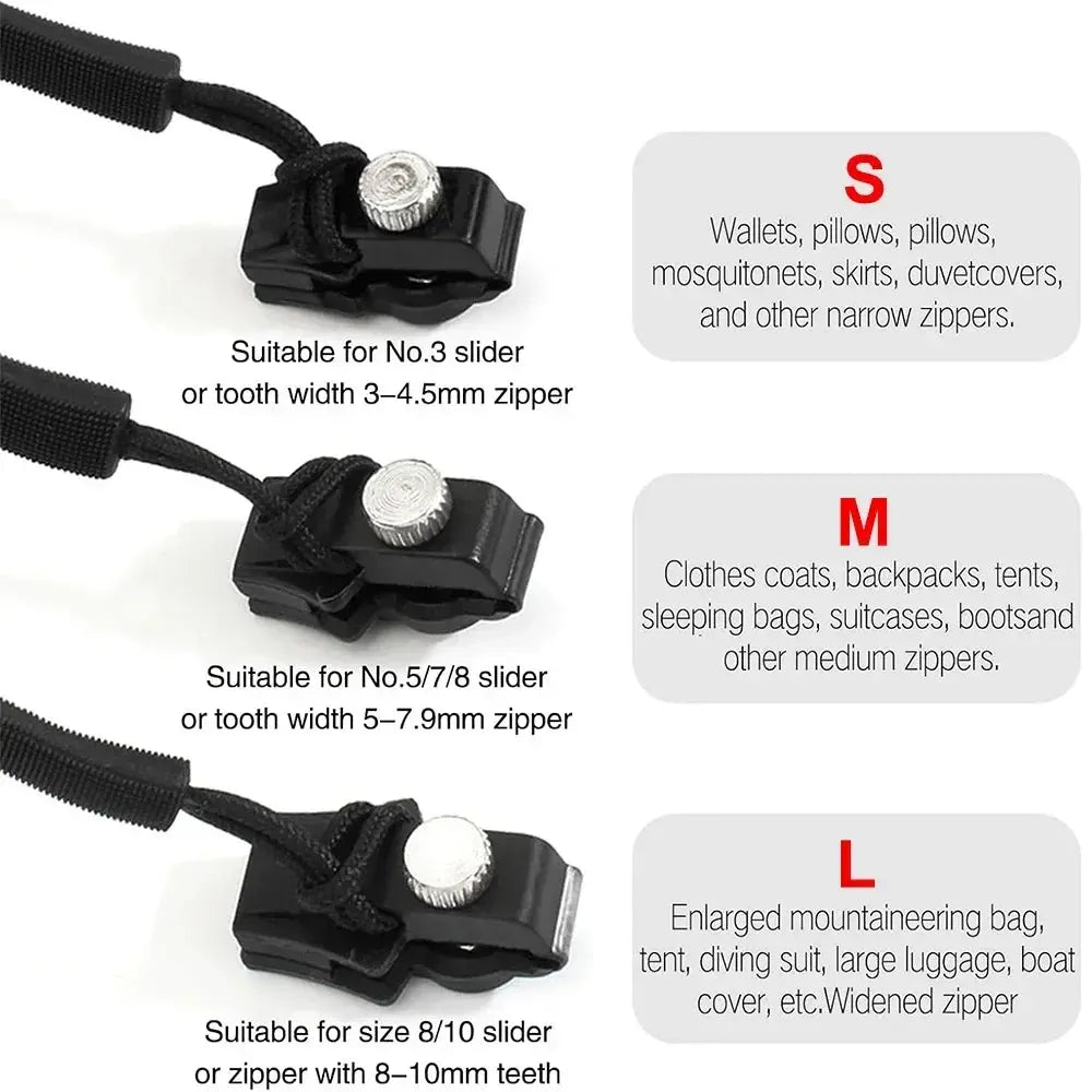 Fix Broken Zippers in Seconds! 🔧 Universal Zipper Repair Kit – No Sewing Needed! NNOS