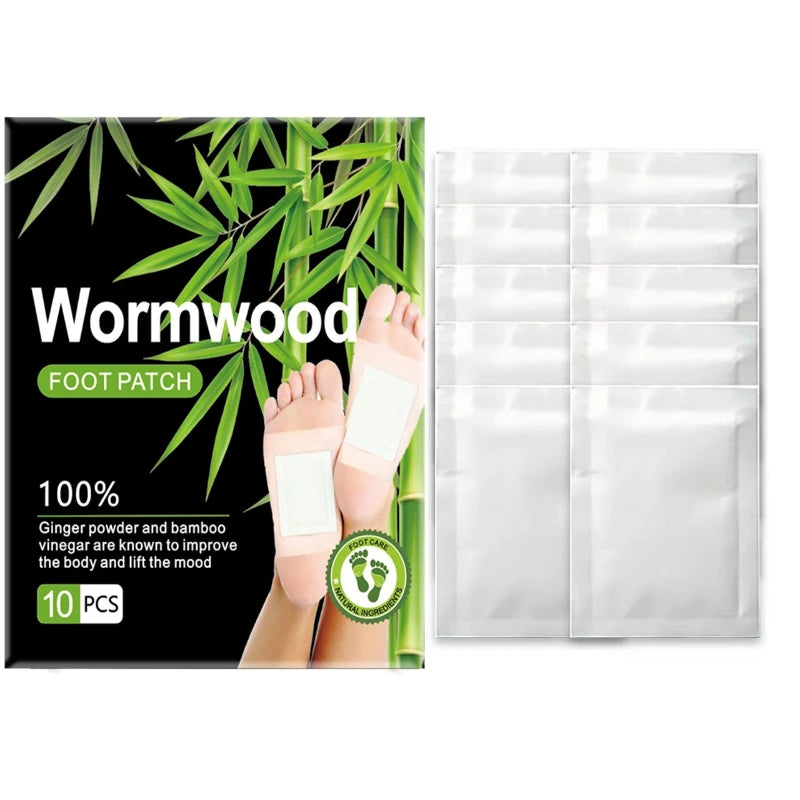 10PCS Detoxification Foot Patchs | Relieve Stress+Deep Cleaning Foots Pads Daily Maintenance To Promote Relaxation After Bathing