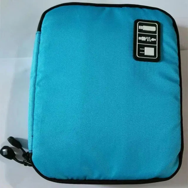 Electronics Organizer Travel Case – Cable & Tech Accessories Storage Bag NNOS