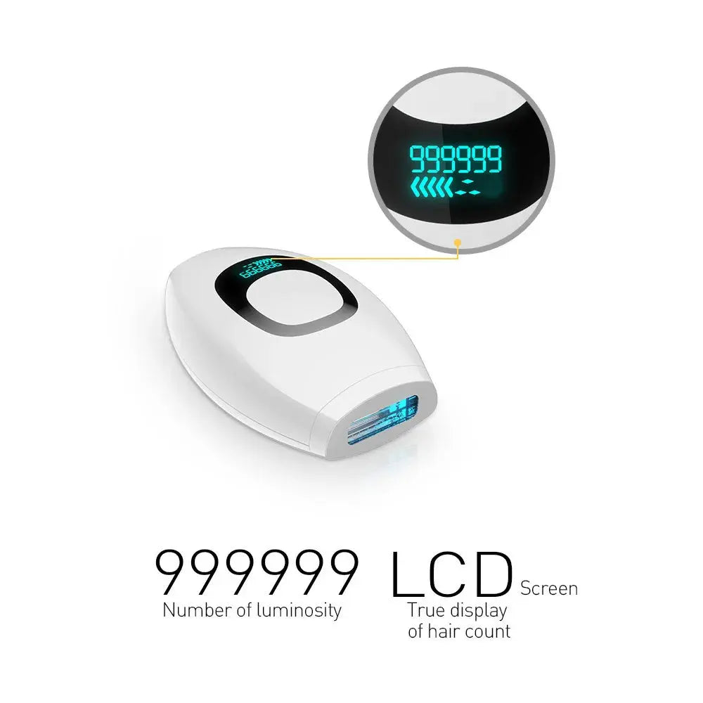 999,999 Flashes Bikinis IPL Pulses Epilator Painless Laser Hair Removal Facial Professional Depilator Devices LCD Display NNOS