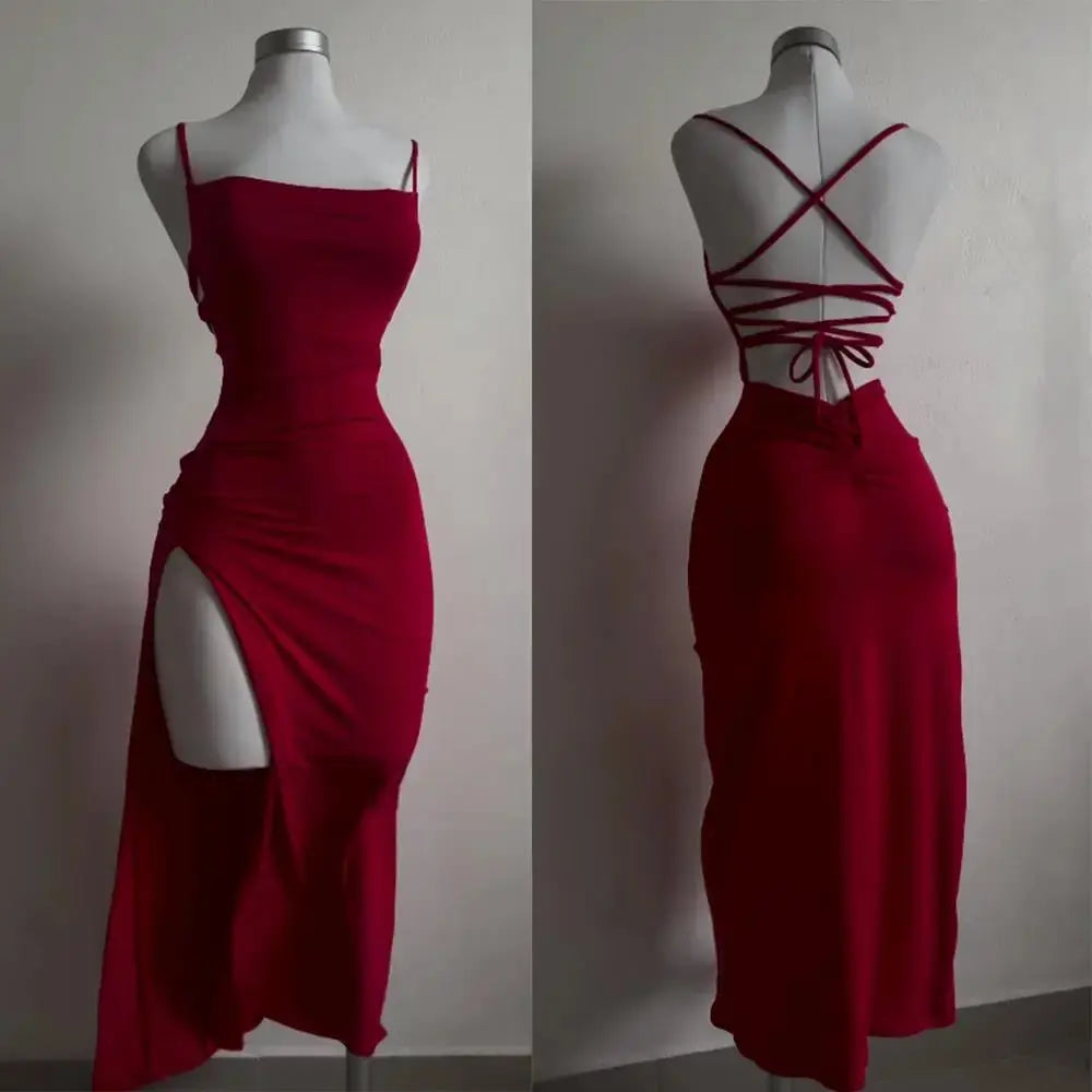 Summer Halter Bodycon Dress – Sexy Spice Girl Style Bag Hip Party Outfit NNOS