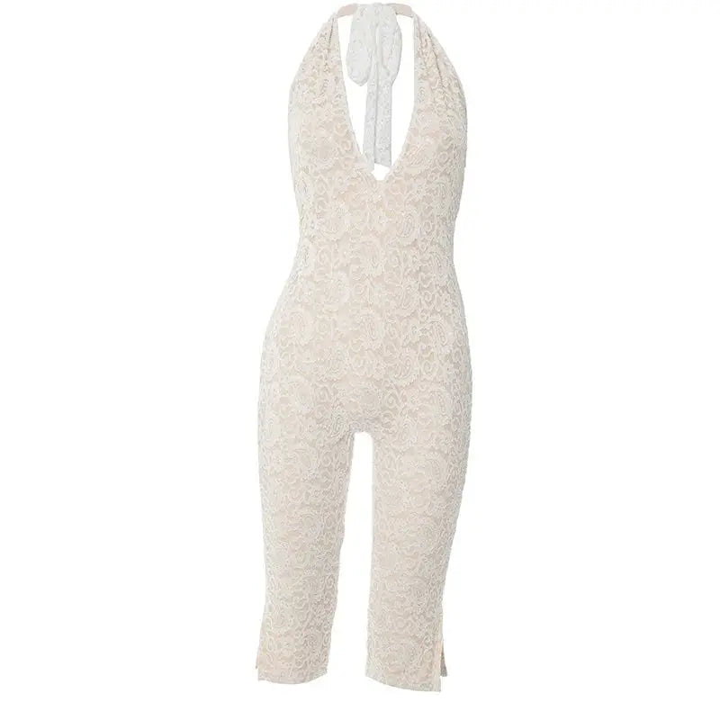 Avrilyaan Lace Bodycon Jumpsuit 2025 NNOS